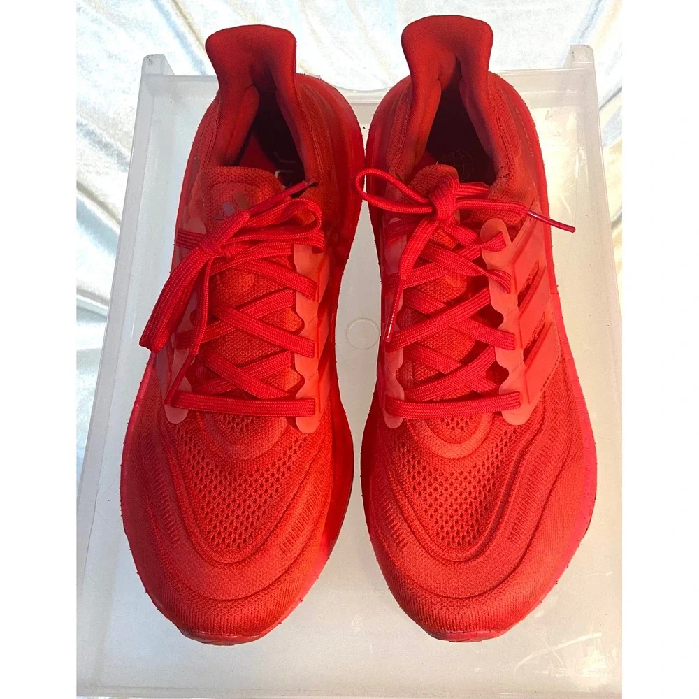 Adidas‎ Ultraboost Light Mens Running Shoes Red Triple Red Sneakers GZ5161